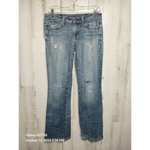 CITIZENS OF HUMANITY Jeans Ric Rac 108 Low Waist Bootcut Stretch 27 Actual 30x30